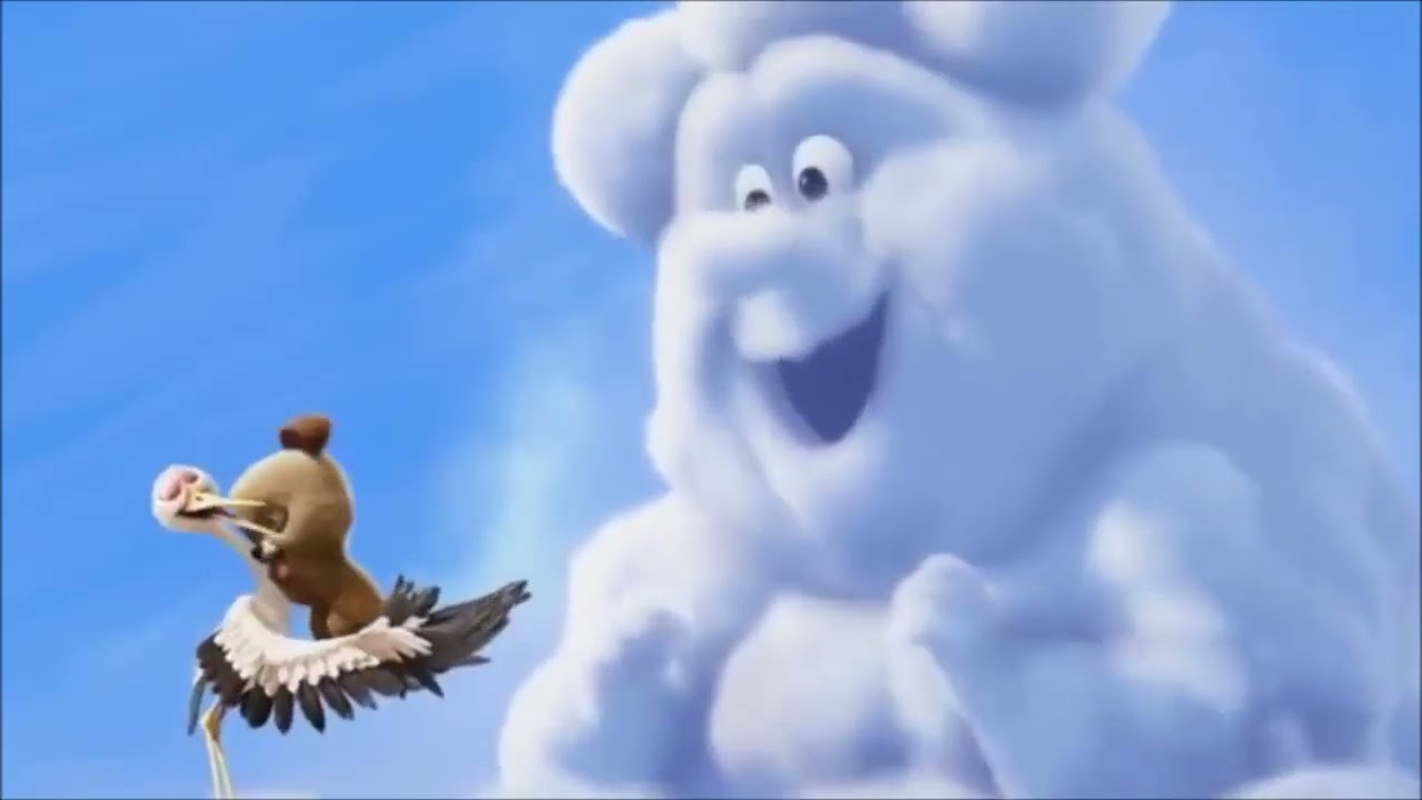 Excerpt from the cartoon Partly cloudy