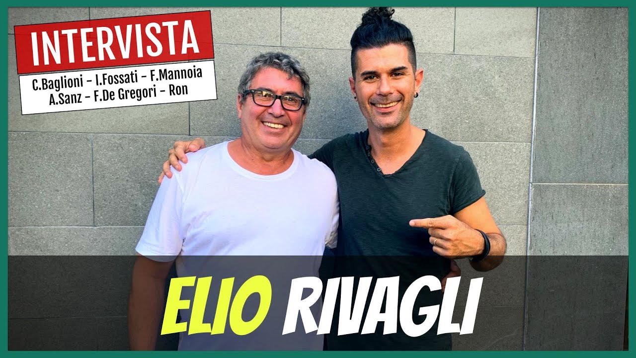 Intervista a Elio Rivagli (C.Baglioni - I.Fossati - F.Mannoia - A.Sanz - F.De Gregori)