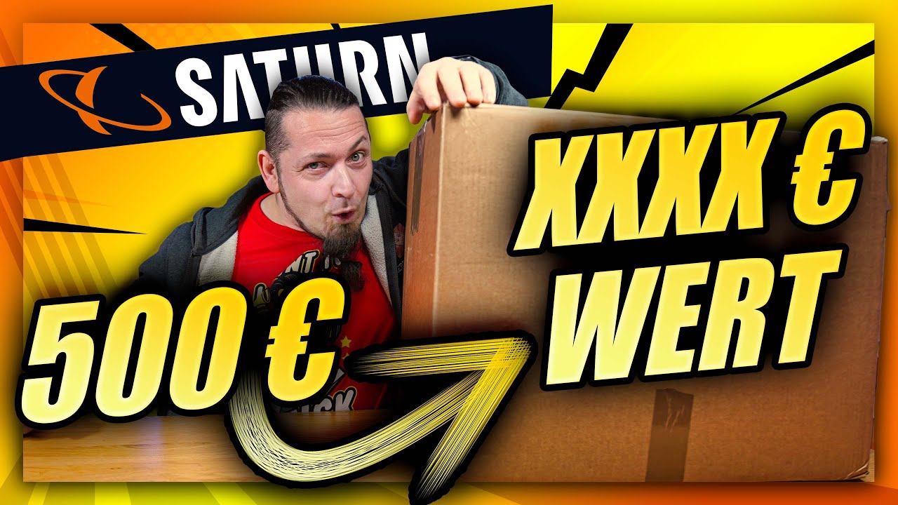 Was ist in der 500€ XXL Saturn Mystery Box / Wundertüte?