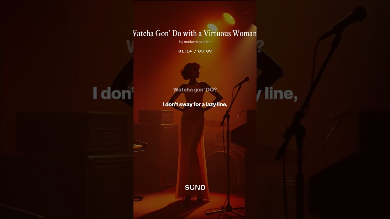 Watcha Gon’ Do with a Virtuous Woman