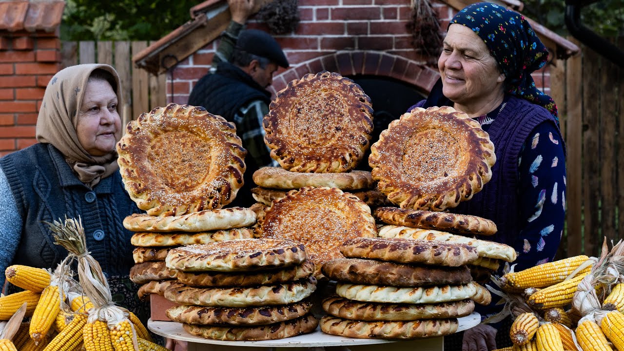 🍞 Деревенская Выпечка: Аутентичный Рецепт Узбекского Хлеба