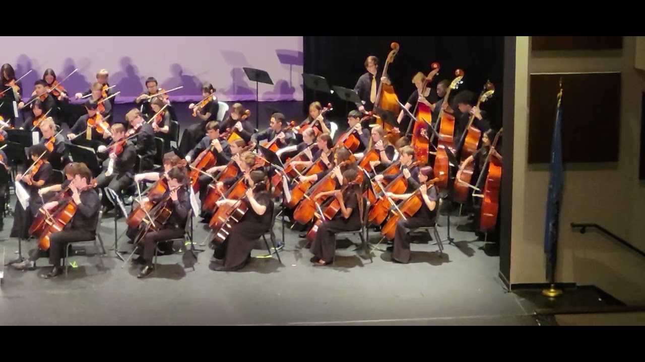 Night on Bald Mountain by Mussorgsky/arr Carrie Lane Gruselle performed by BAHS Combined Orchestra