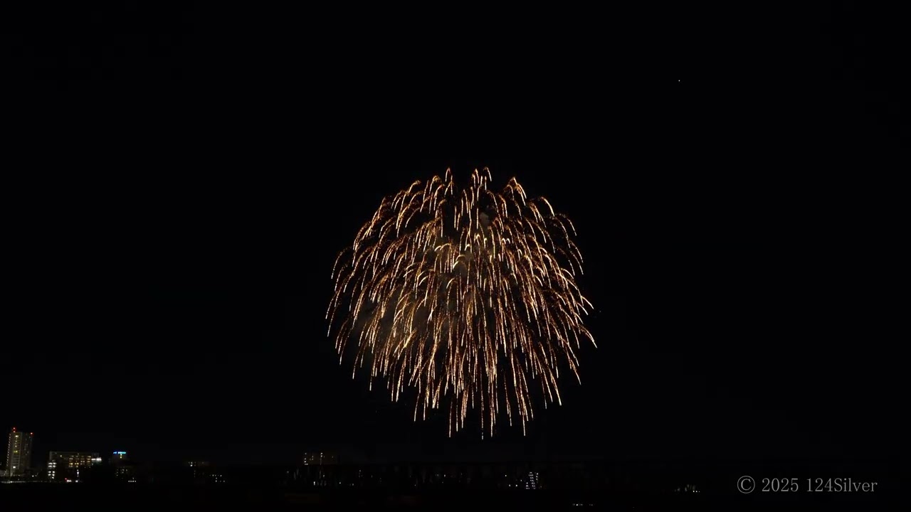 花火2025 とりで利根川どんどまつり
