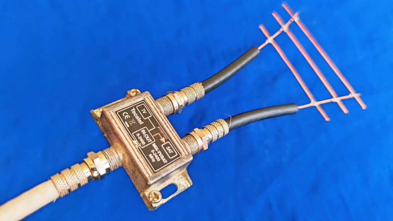 How to make the strongest antenna for tnt channels using switch tv hd