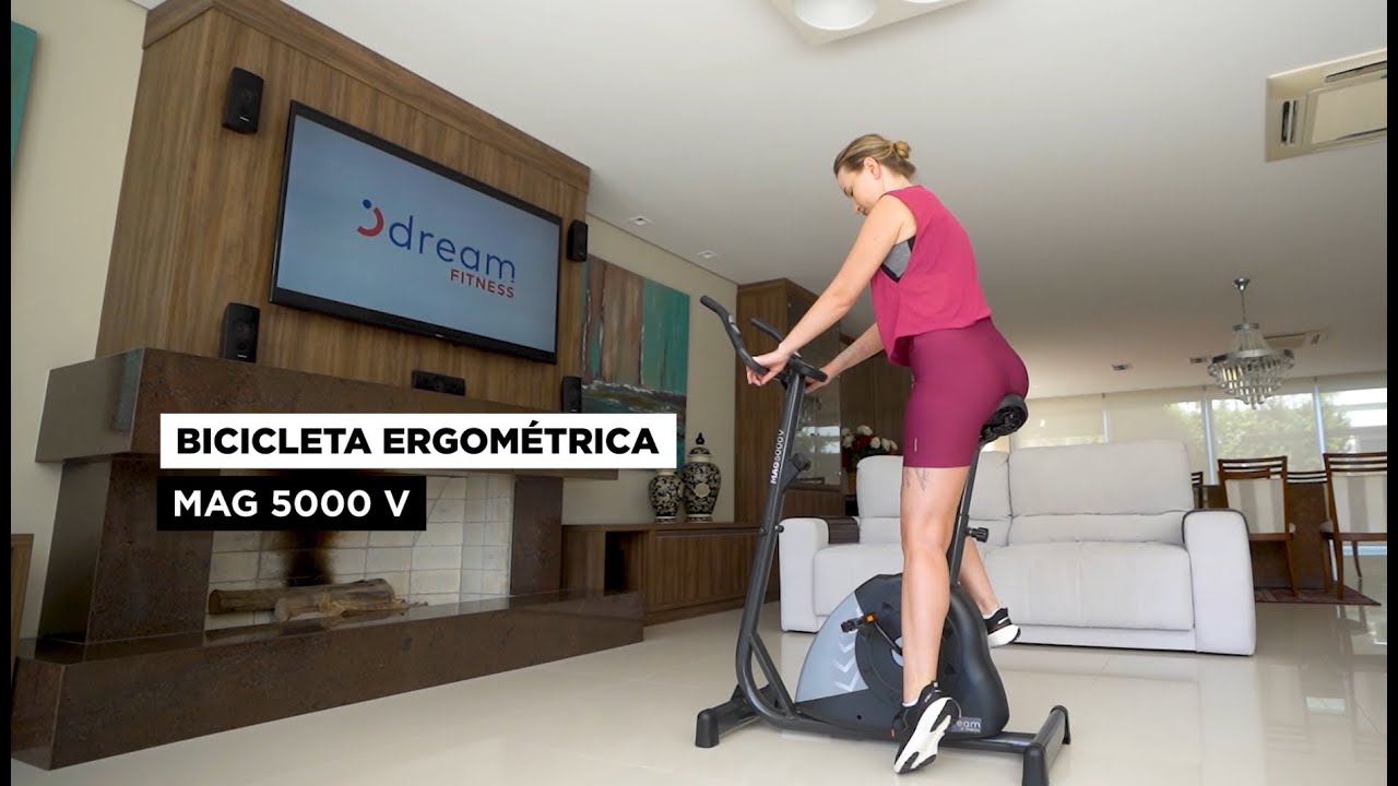 Bicicleta Ergom&eacute;trica Vertical Dream - Mag 5000 V