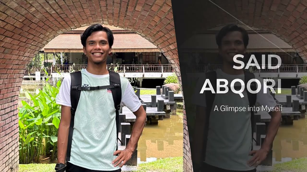 A Glimpse into Myself : Said Abqori | Digital Marketer