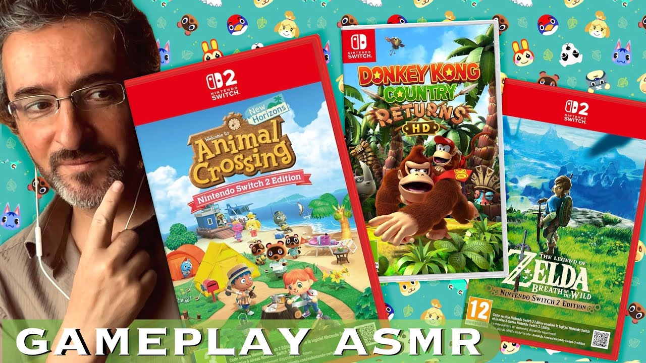 ASMR Gameplay de jeux sur Switch 2
