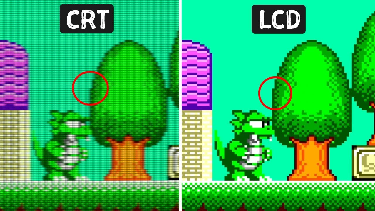 Dlaczego telewizory CRT są niezbędne do gier retro (CRT kontra LCD)