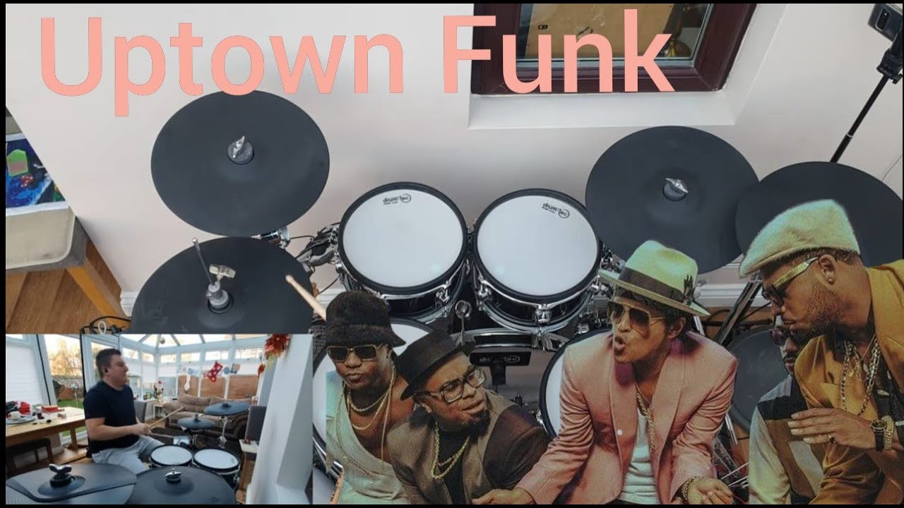 Uptown Funk Mark Ronson/Bruno Mars Drum Cover Adam Spicer
