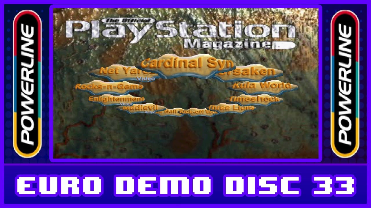 Euro Demo Disc 33 (UK PlayStation Magazine)