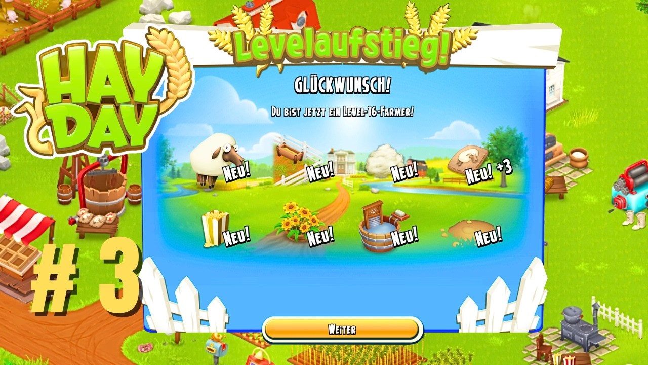 Hay Day Gameplay | Level 15 to 16🧡