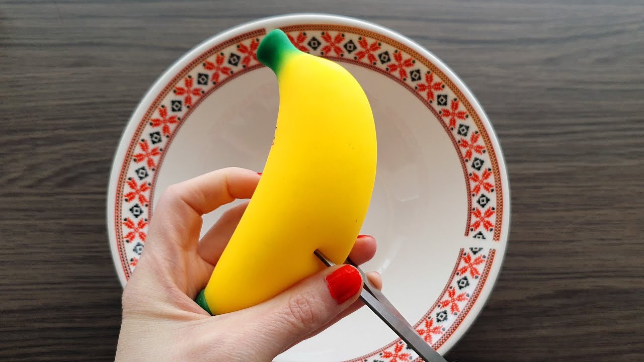 Cutting Open Anti-Stress Squishes