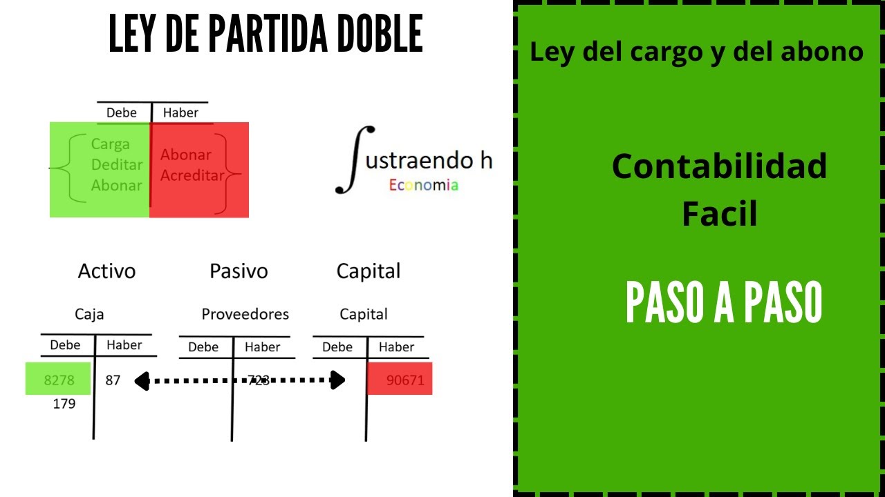 LEY DE PARTIDA DOBLE Paso a Paso para principiantes