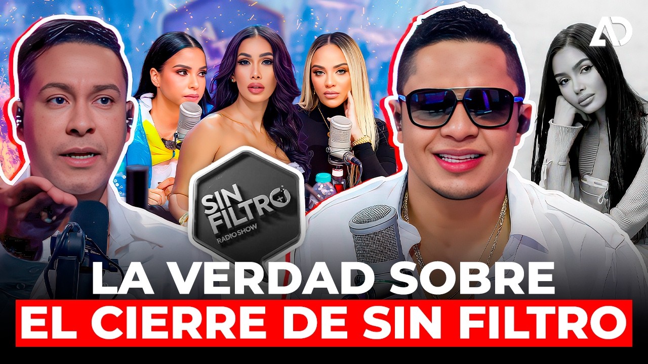 SANTIAGO MATÍAS LE PONE FIN A SIN FILTRO RADIO SHOW