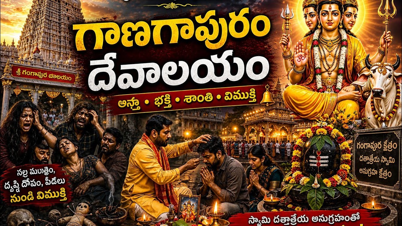Ganugapur Dattatreya Temple l karnataka|2026