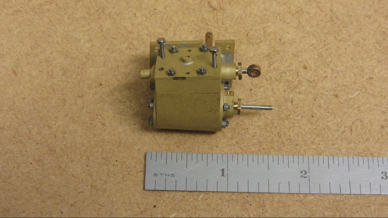 Kerr Stewart Wren 16mm Scale Steam Locomotive. Part 1 Cylinder Block