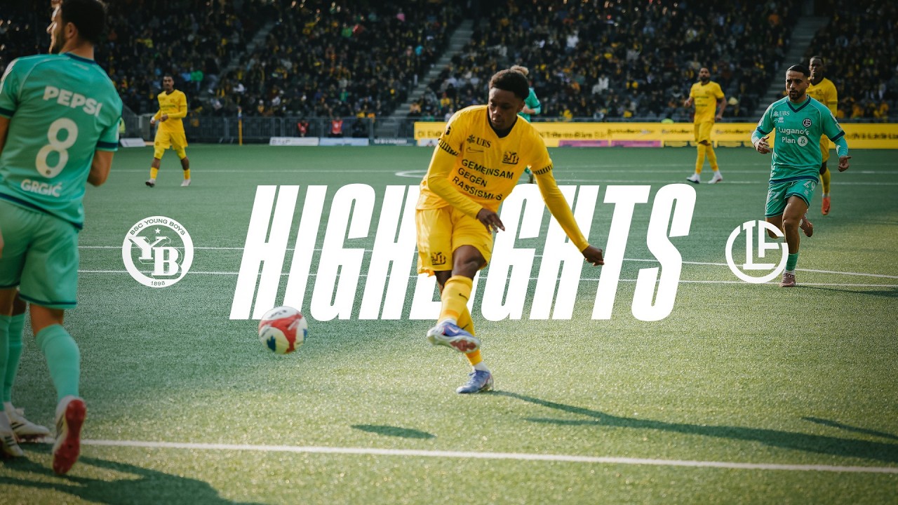 Meisterschaft: YB - Lugano (1:1), 22.03.2026 | Highlights