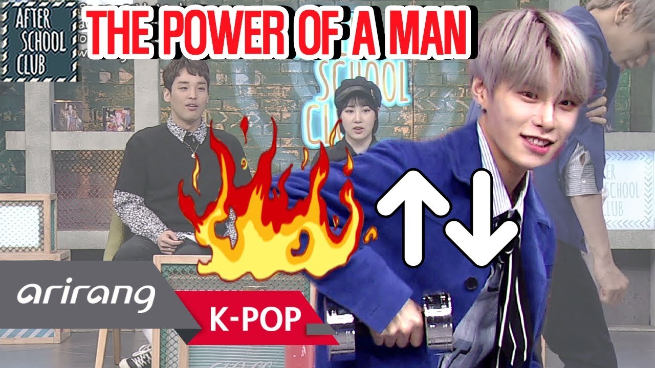 [AFTER SCHOOL CLUB] Sanggyun’s vein no subtitle version (warning: loud noise) 상균의 힘줄 무자막 버전(소음주의)