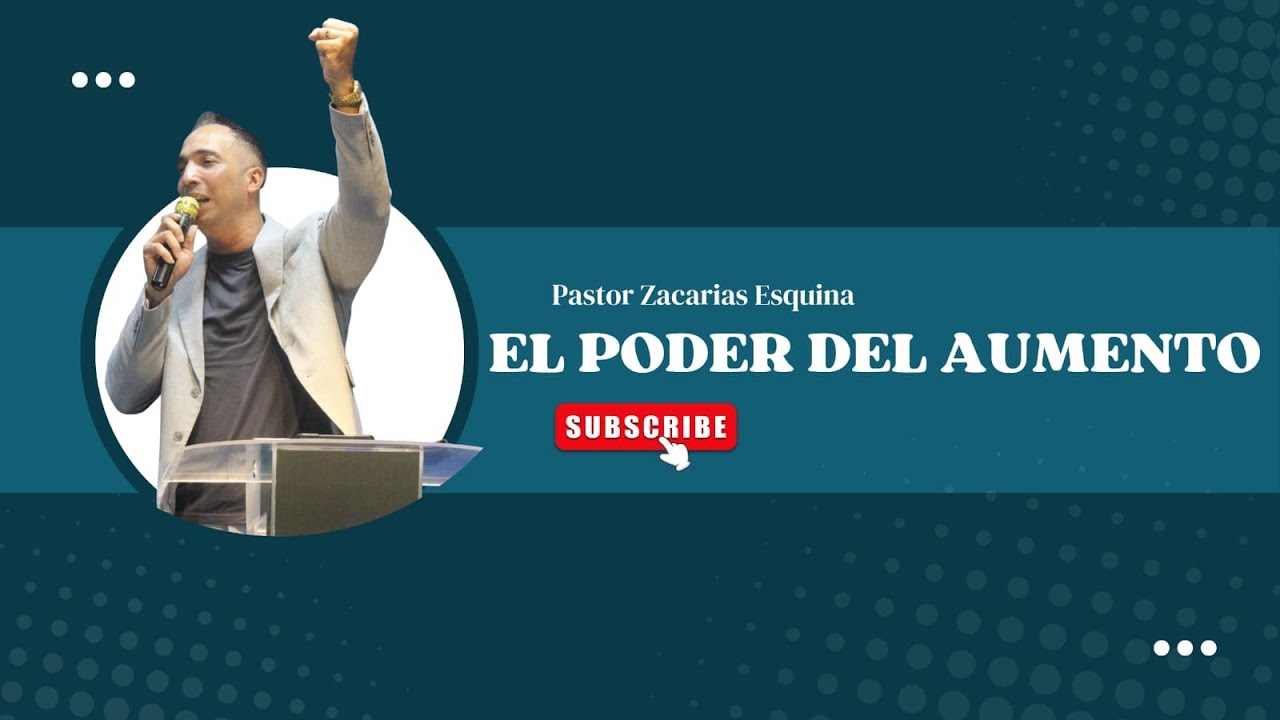 EL PODER DEL AUMENTO | Pastor Zacarias Esquina | Ofir ministry GP