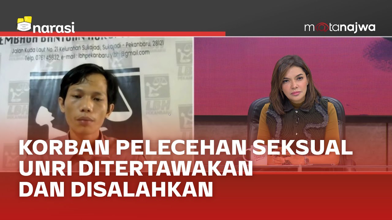 Dugaan Pelecehan Seksual UNRI, Mahasiswi Dituntut Cemarkan Nama Baik - (Part 3) | Mata Najwa