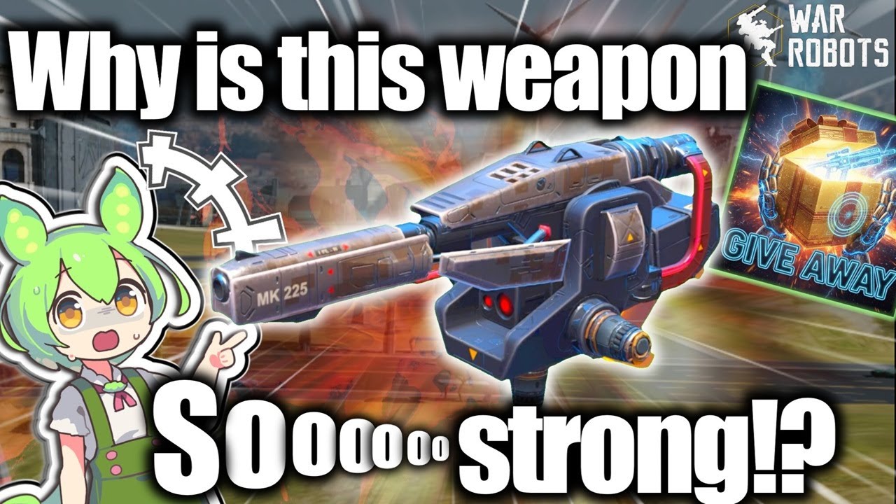 【WarRobots】🎁12 розыгрышей! И почему это оружие такое мощное!? #WRWinVincere