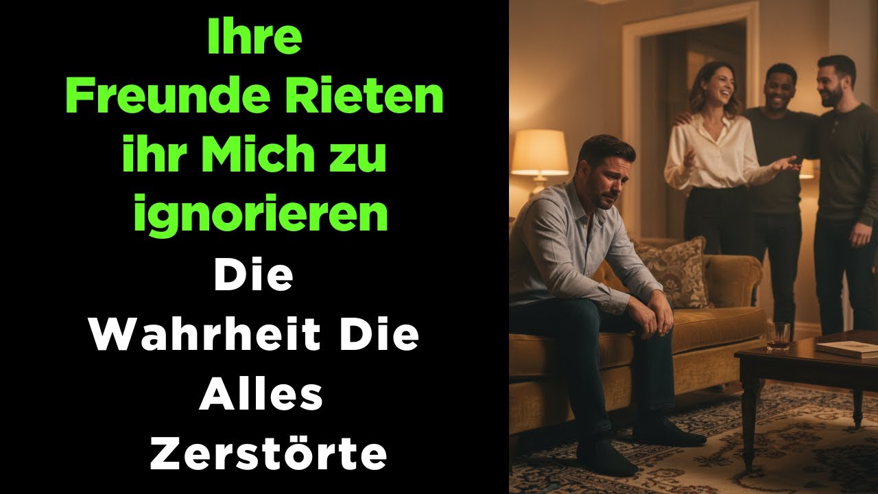 Ihre Freunde rieten ihr-mich zu ignorieren – die Wahrheit/ die alles zerstörte!
