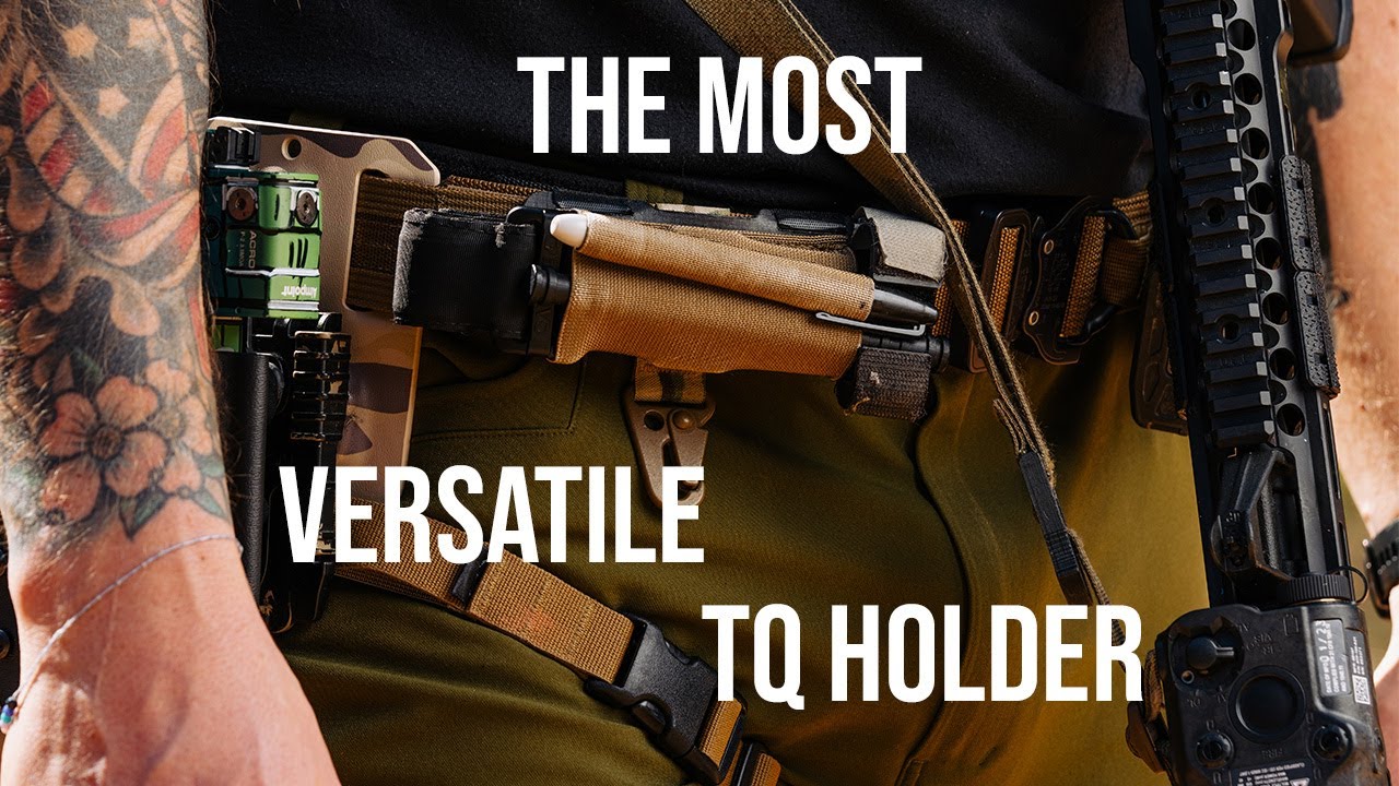 Tourniquet Holder for Every Setup: Belts, Plate Carriers & More