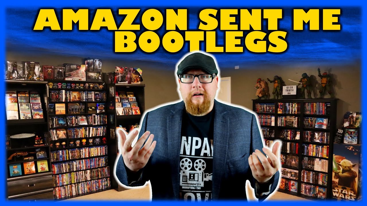 Something Strange Happened; Amazon Sent Me Bootleg/Knockoff Blu-Rays