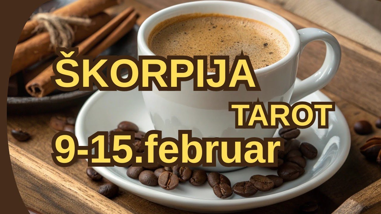 ŠKORPIJA ♏ Konačno LJUBAV koja ima budućnost 💞9-15.FEBRUAR TAROT 