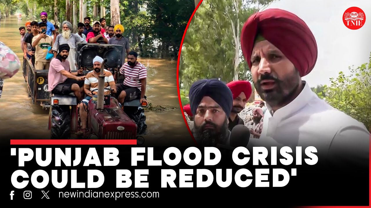 'No relief package announced for floods' Punjab Congress Chief Raja Warring slams Centre