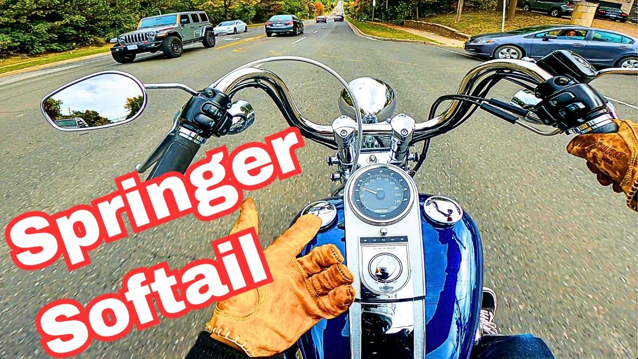 Softail Springer Первая поездка