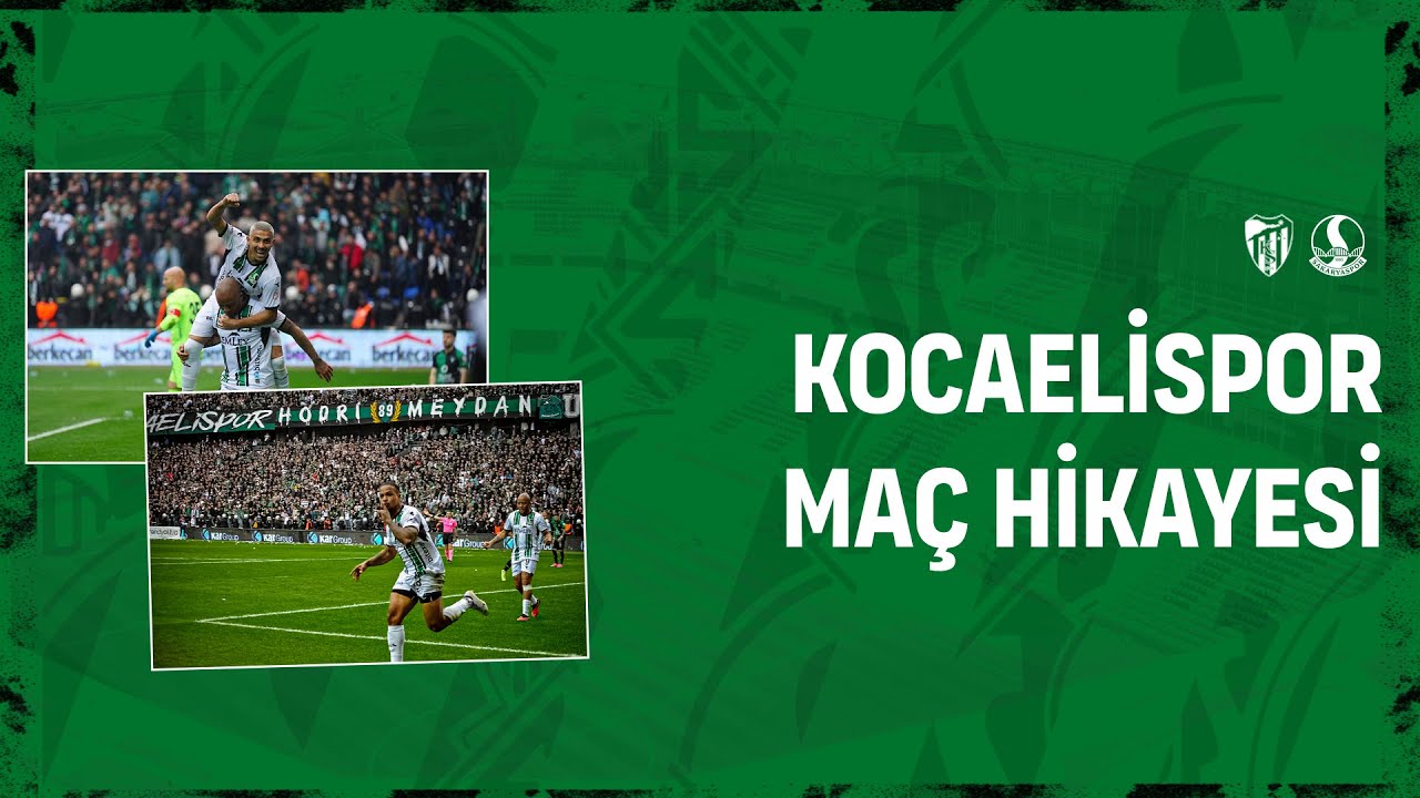 Kocaelispor - Sakaryaspor Maç Hikayesi | 11.05.2024