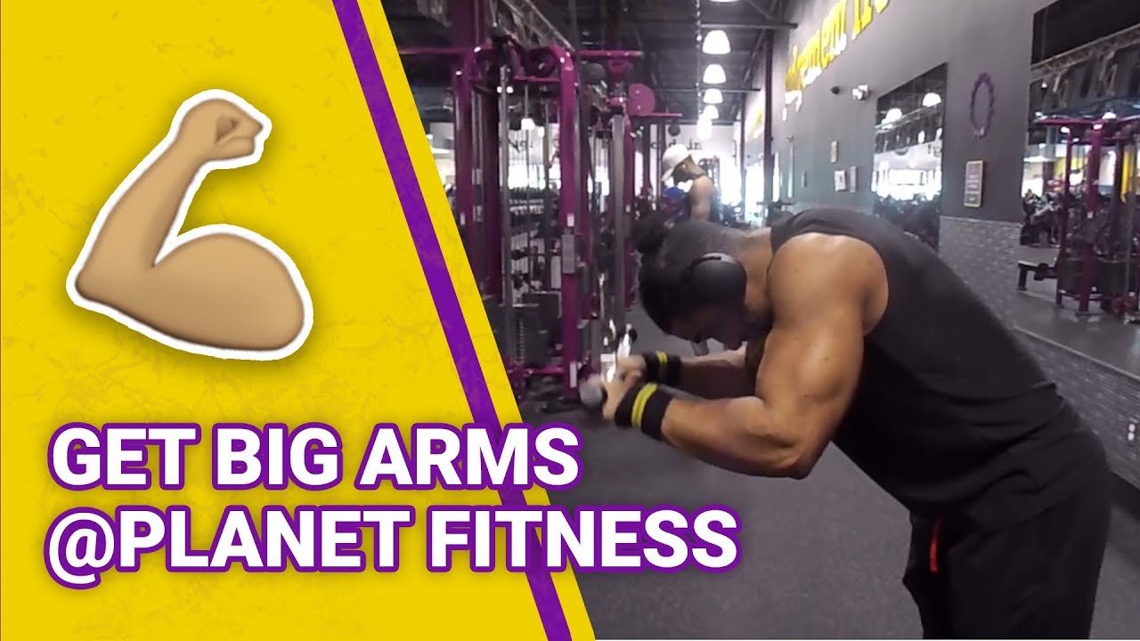 How to Get Big Arms at Planet Fitness | Hero Strength