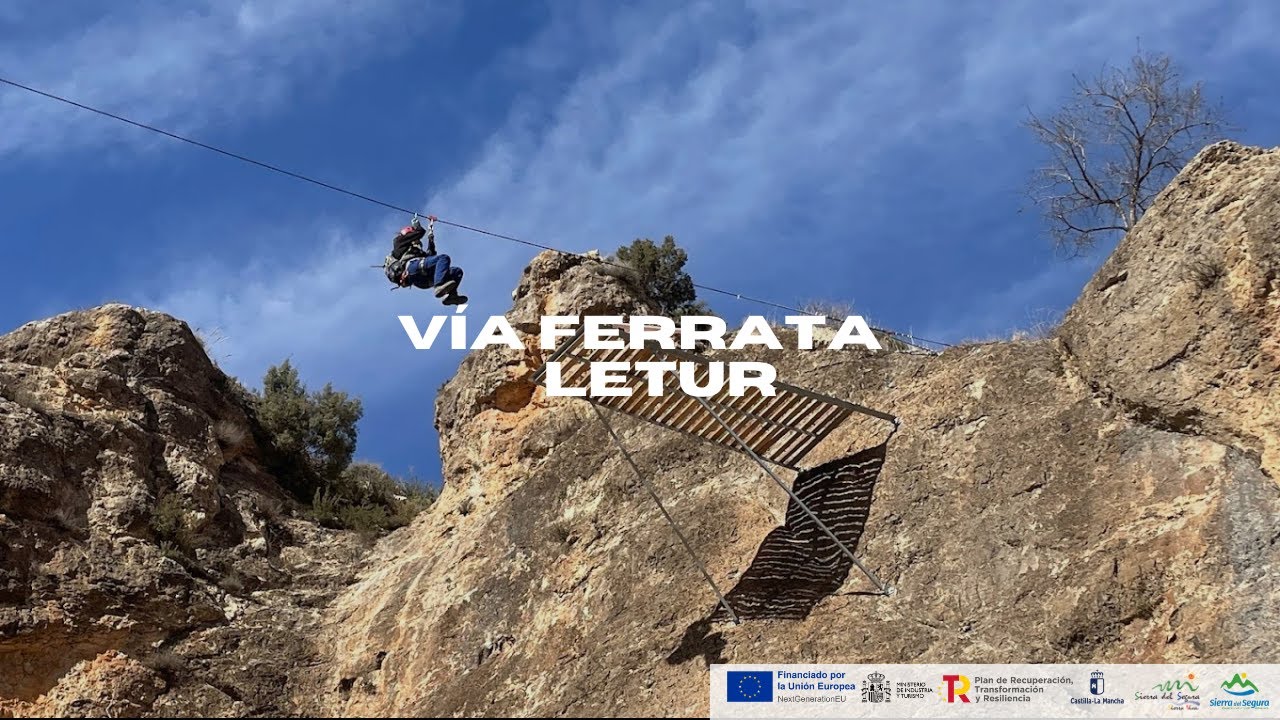 Adrenalina en la Vía Ferrata de Letur 🧗‍♂️ | Aventura en la Sierra del Segura