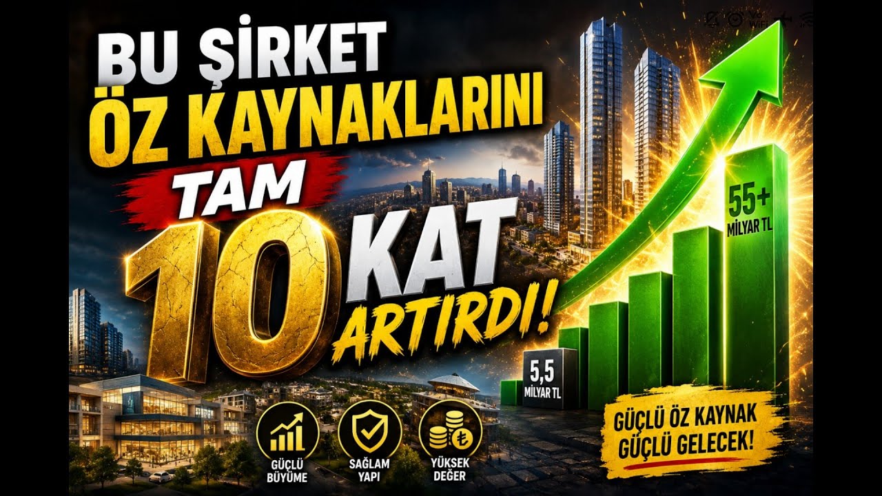 BU ŞİRKET &Ouml;ZKAYNAKLARINI 10 KAT ARTTIRDI! #borsa  #analiz  #grafik #isgyo