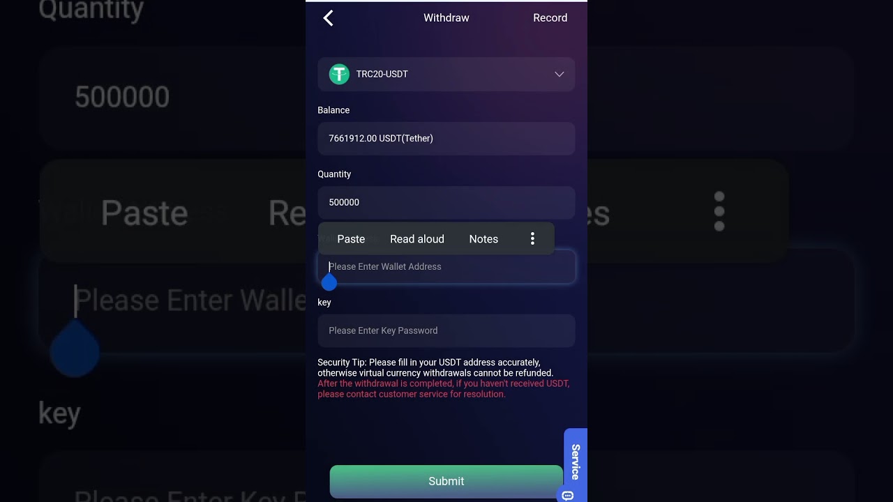 how i trade key some one help me i give 40% how i witrw  