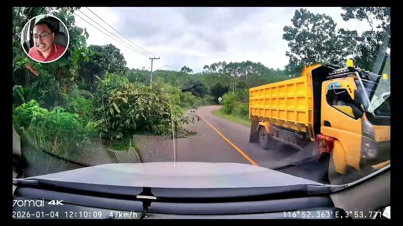 Coba Kamera Dashcam Terbaru 70mai T800 2026 | Ada Mobil Terbalik dan Pohon Roboh