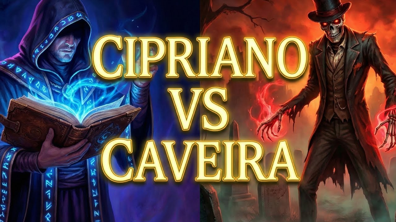 A Ligação Secreta entre São Cipriano e Exu Caveira (O Encontro no Umbral)