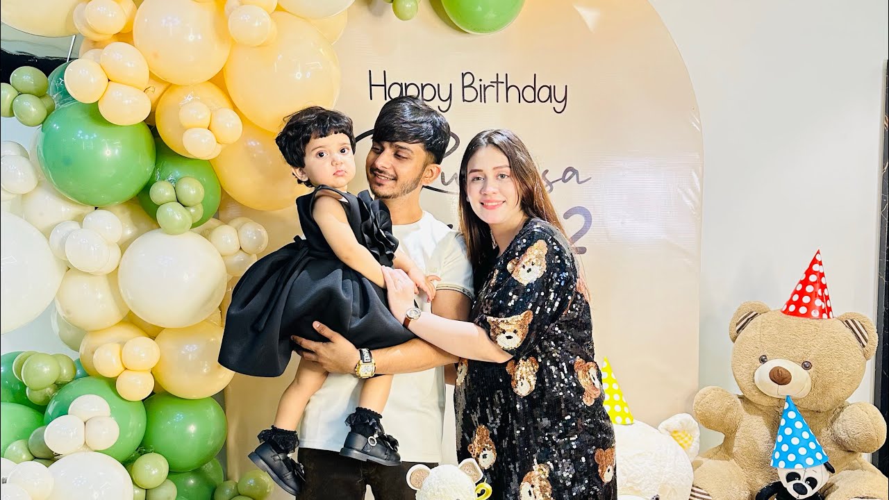 Rumi ki 2nd BIRTHDAY💕🫶 (bacho ke sath ki masti) ||REHMAN MALIK || MUSKAN MALIK||