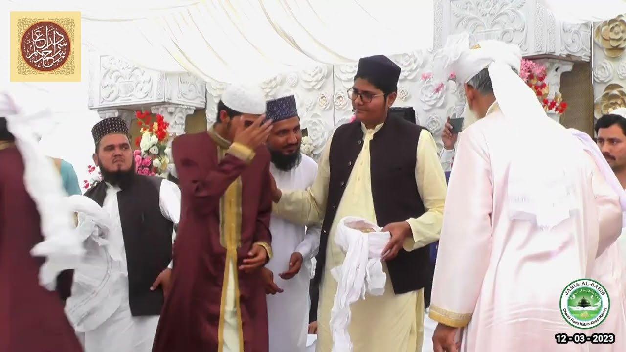 Dastar Bandi | jalsa dastar e fazilat jamia al habib