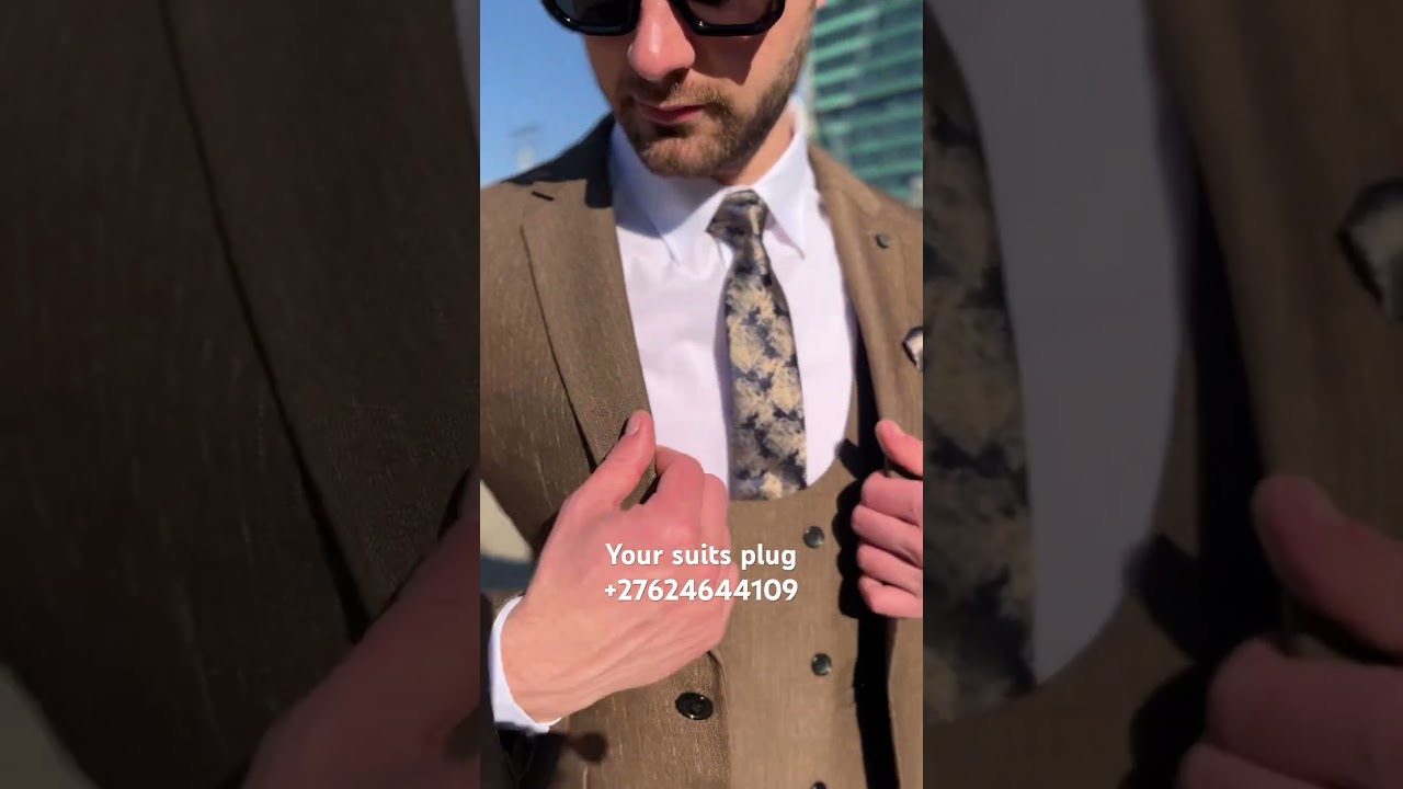 We love suits #fashion #mensuit #fashionreels #fashionreview