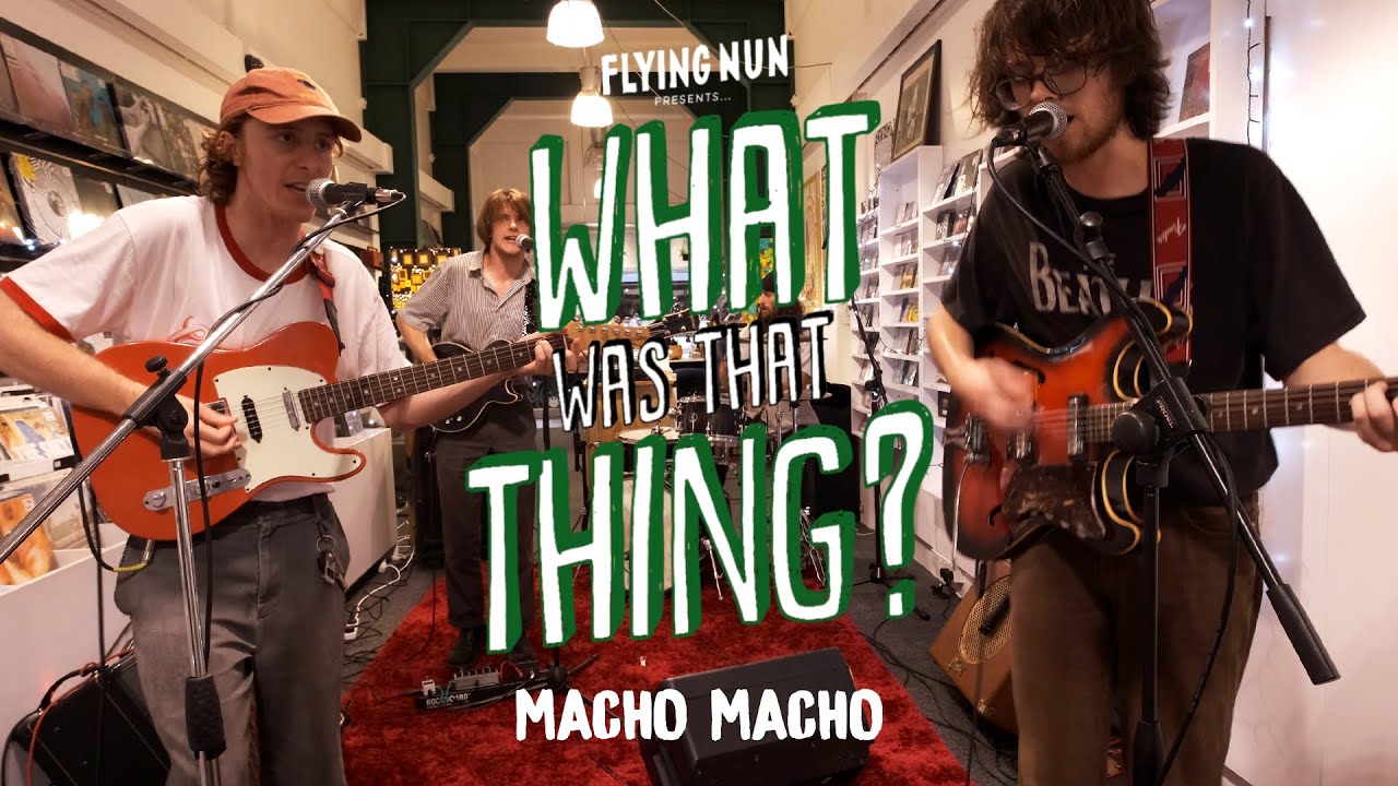 Macho Macho perform Comfort II Live at Flying Nun.