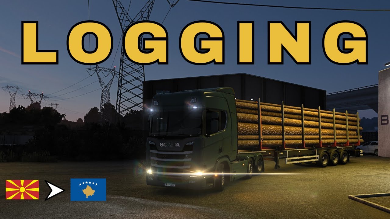 Logging in West Balkans - Euro Truck Simulator 2