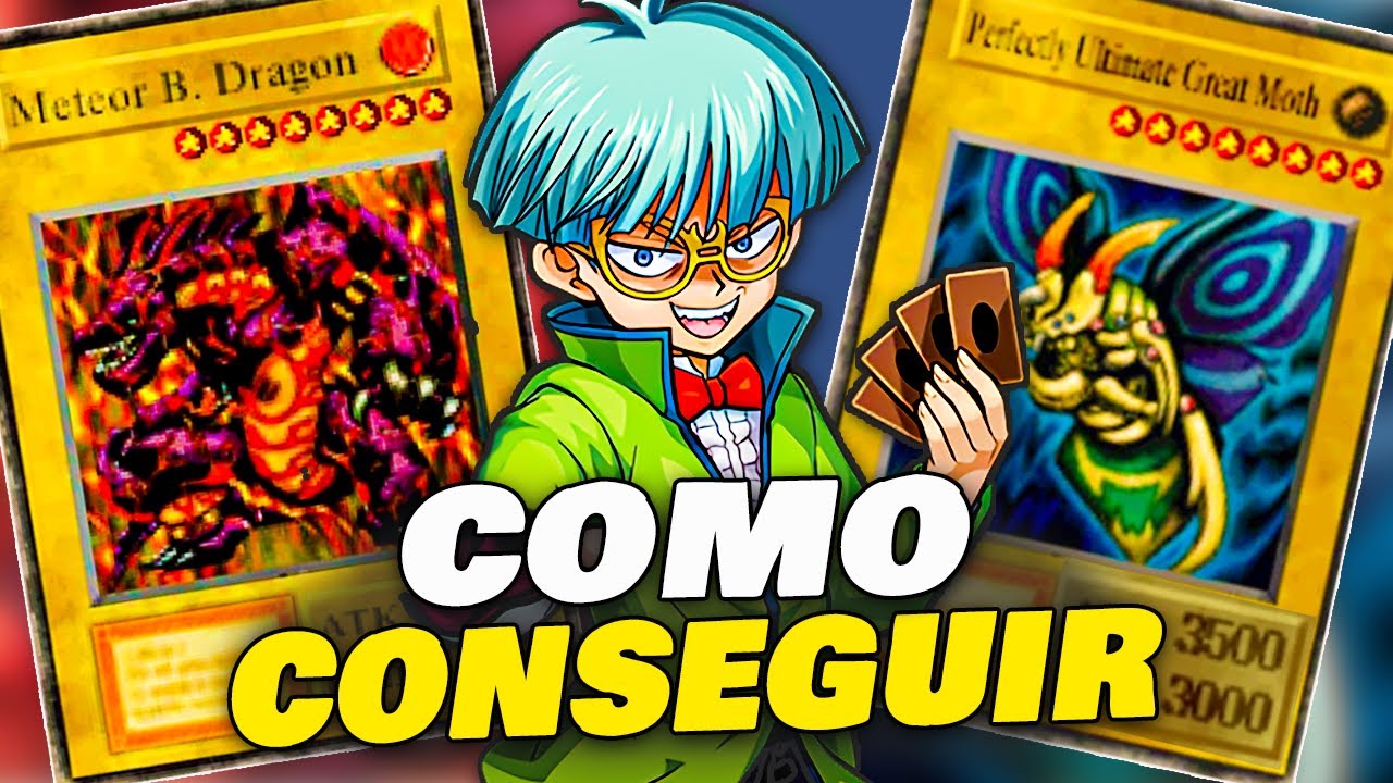 Como pegar METEOR B DRAGON  e PERFECTLY GREAT MOTH no YU-GI-OH FORBIDDEN MEMORIES