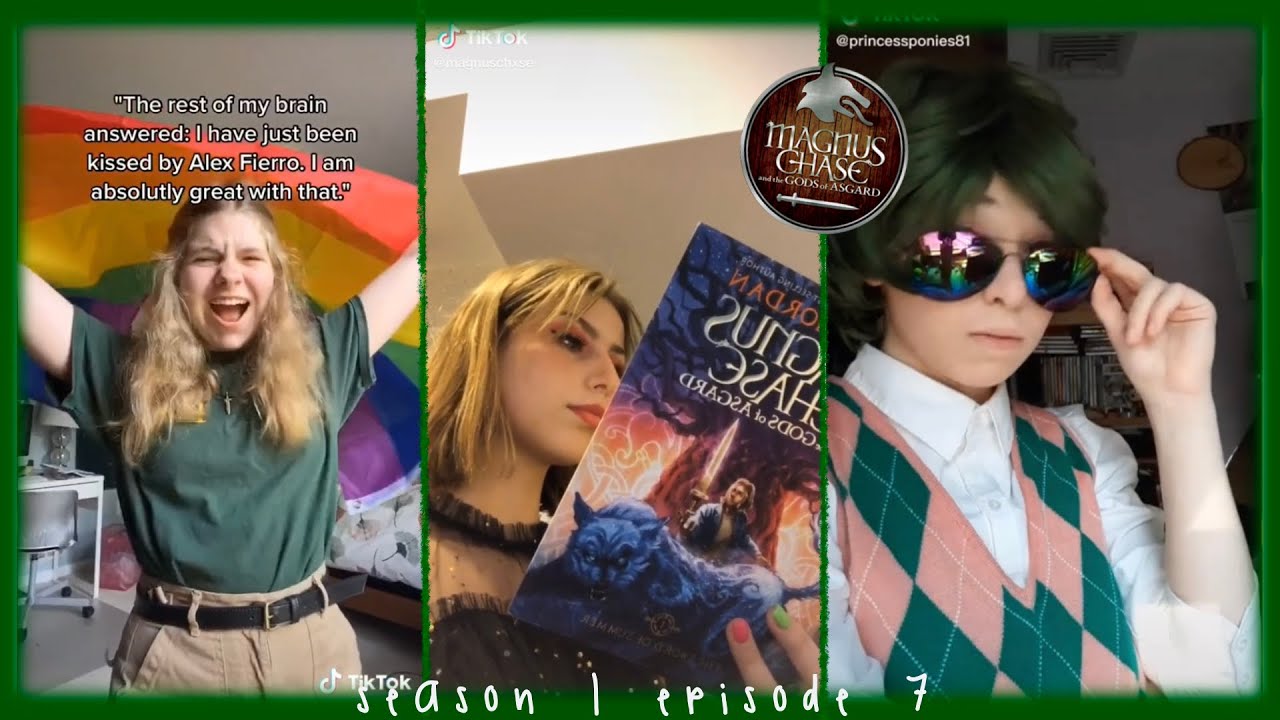 Magnus Chase Tiktoks because I need more mcga books or just fierrochase in general | 🔱📖 s1 ep7