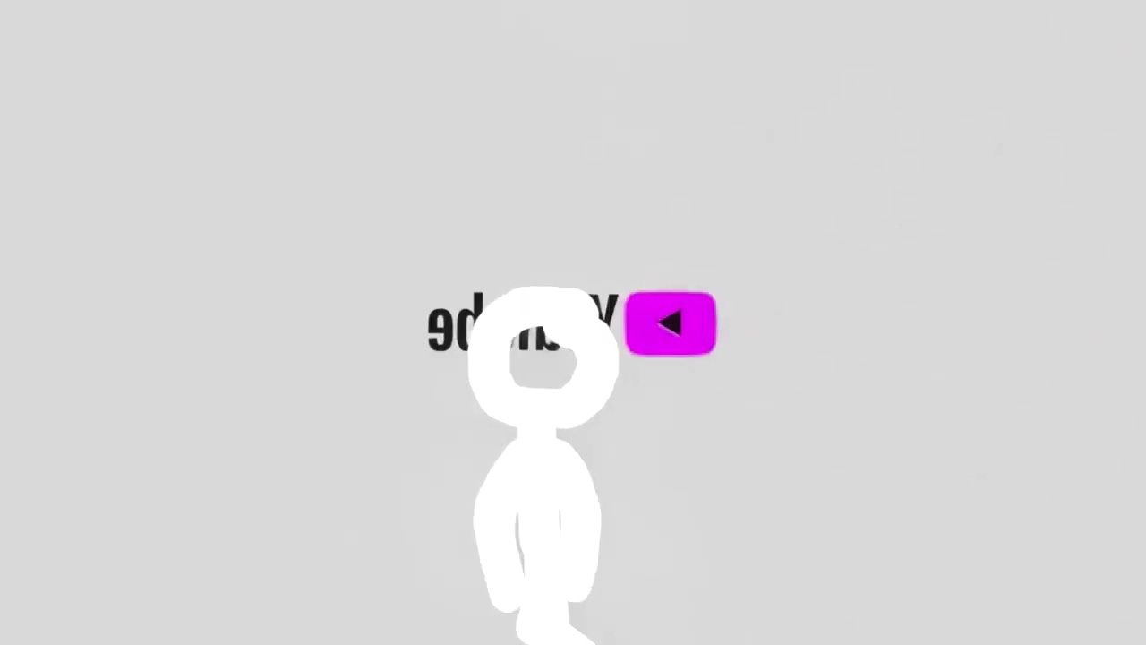 YouTube Startup Stickman Logo Animation (2022) Effects (Klasky Csupo 2001 Effects)