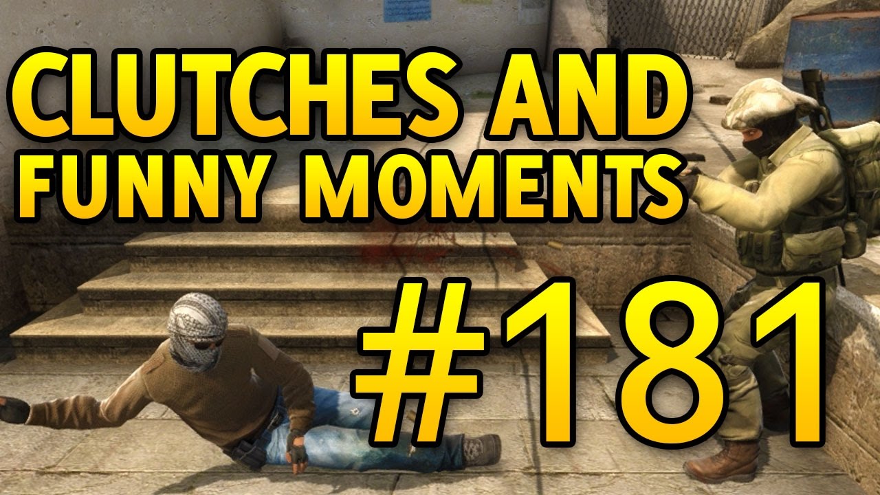 CSGO Funny Moments and Clutches #181 CS GO