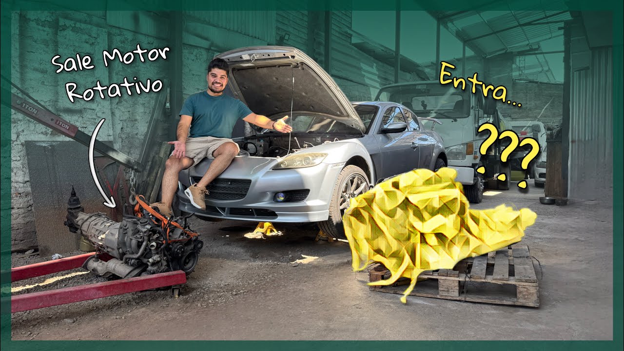 El Mazda RX8 ya tiene NUEVO MOTOR 😱🔥