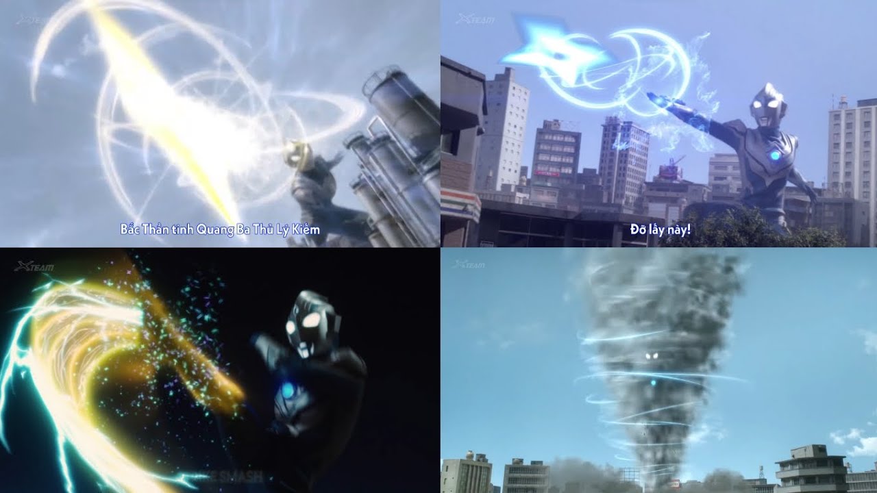 Ultraman Fuma All Technique