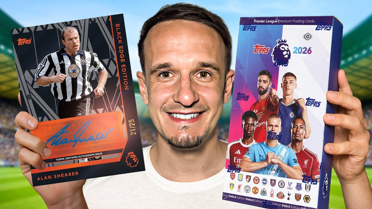 Opening *BRAND NEW* Topps Premier League Hobby Box (INSANE LUCK!!!)